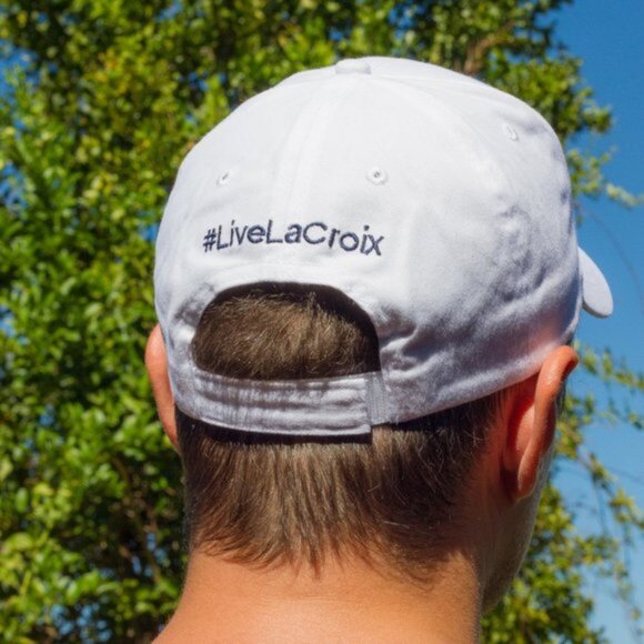 New! LaCroix Grapefruit Sparkling Water Baseball Cap - Picture 4 of 5